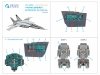Quinta Studio QD+48558 MiG-25RB/MiG-25RBT 3D-Printed & coloured Interior on decal paper (ICM) (with 3D-printed resin parts)  1/48